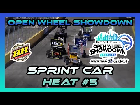 OWS 2025: Sprint Car Heat Race 5 - Race Replay