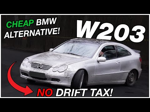 MERCEDES W203 AS A CHEAP DRIFT CAR - TANI DRIFT ep.1