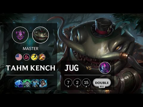 Tahm Kench Jungle vs Evelynn - NA Master Patch 10.25b