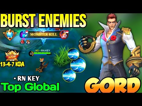 GORD BEST BUILD IN 2022 | TOP GLOBAL GORD • RN KEY - MOBILE LEGENDS