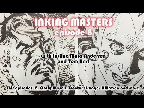 How to Improve Your Inking with Inking Masters Episode 8   P  Craig Russell