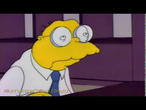 Hans Moleman eye exam at the DMV