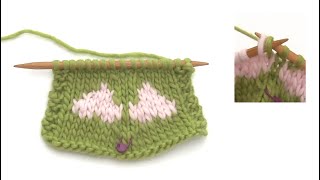 Video thumbnail for How to knit 2 stitches together and 2 stitches twisted together
