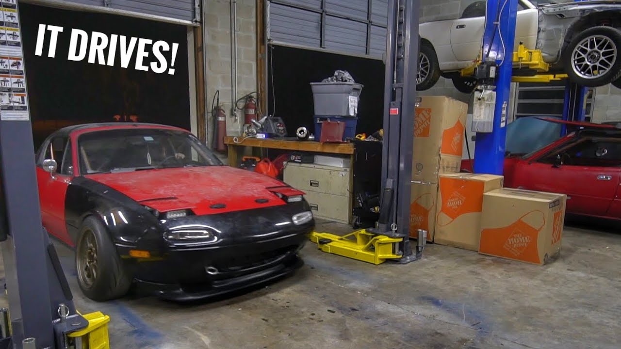 LS Swap Miata EP.32 IT FINALLY DRIVES!!
