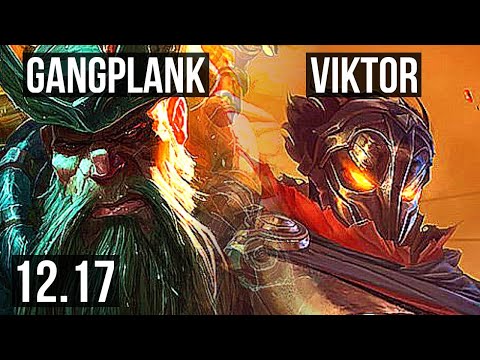 GANGPLANK vs VIKTOR (MID) | 5/1/10, 2.3M mastery, 1100+ games | EUW Master | 12.17