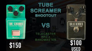 Video thumbnail for Tube Screamer Shootout 14 - TS Ibanez 808 Vs Love Pedal VALVE REAMER by GuitarPedalShootout