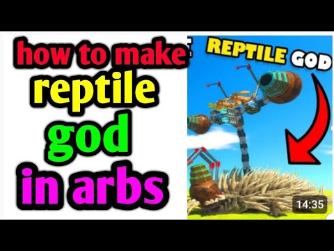 Ultimate Reptile God in Animal Revolt Battle Simulator