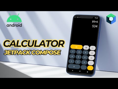 Elegant CALCULATOR UI with Jetpack Compose - Android Studio Tutorial | Part 1