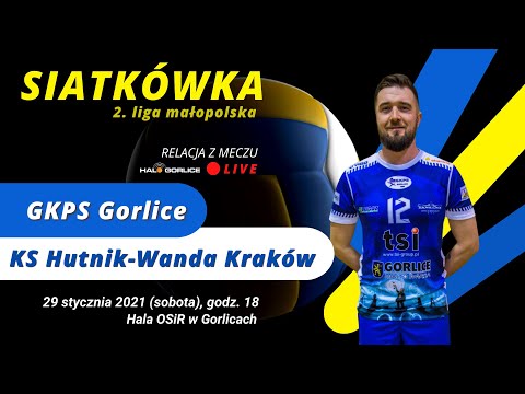 Mecz II ligi PZPS: GKPS Gorlice - KS Hutnik-Wanda Kraków