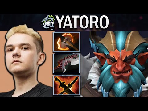 Troll Warlord Dota 2 Gameplay Yatoro with Battlefury - SNY