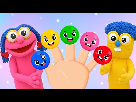 Familia de Dedos de Globos🎈 | Canciones Infantiles | Puppet en Español
