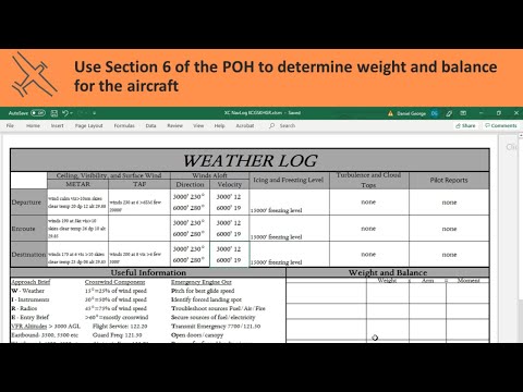 Cross Country Flight Planning Step by Step | Nav Log Example Part 2 | FlightInsight