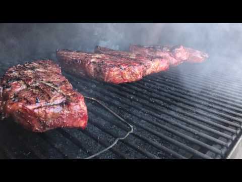 How to make perfect New York Strip steaks on your...