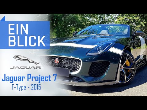 Jaguar F-Type Project 7 2015 - Gelungene D-Type Hommage mit V8-Sound? Vorstellung und Test