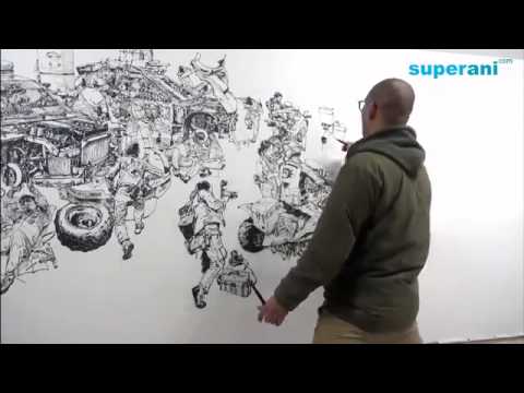 김정기 Kim Jung gi Drawing show in 포항