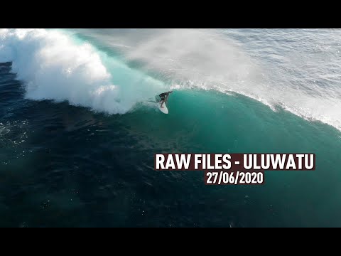 RAW FILES - Uluwatu/Bali -27/06/2020 Saturday Sunset Tubes