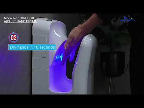 ABS Plastic Body Jet Hand Dryer