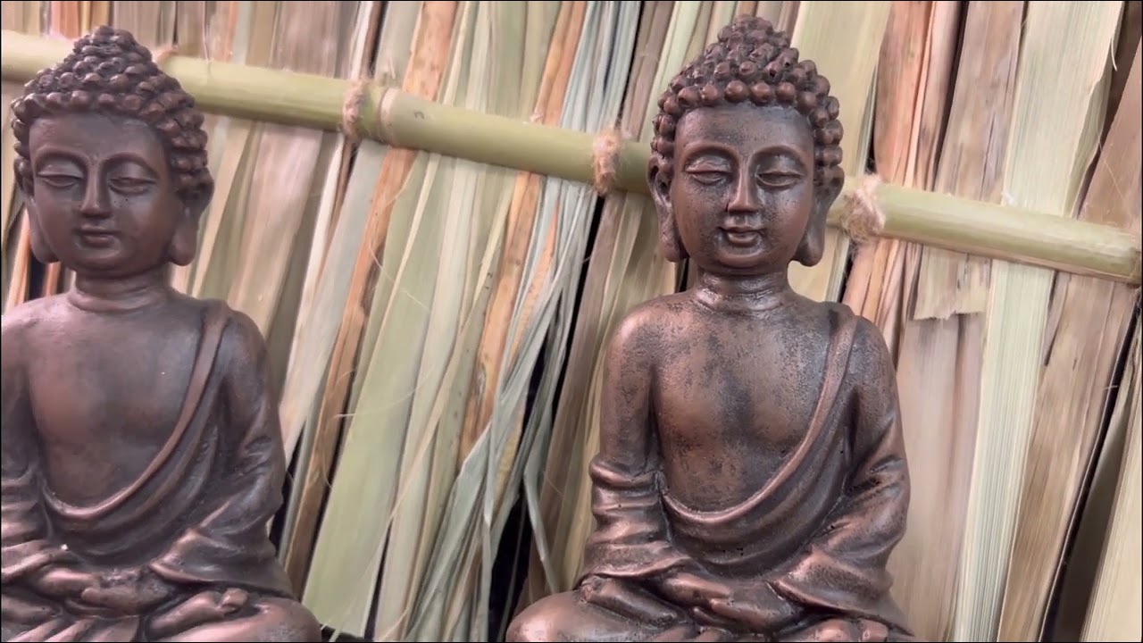 Статуэтка-подсвечник Будда на квадратной подставке