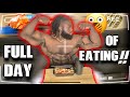 EVERYTHING I EAT IN A DAY! 10 WEEKS OUT ! R2R ep.5