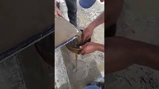 GSA. Grain size analysis Test. 75micron sieve