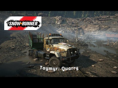 Snowrunner – Taymyr: Quarry | Oil Rig Restoration and Settling In | 35
