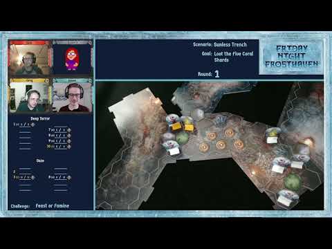 Friday Night Frosthaven, Episode 110: Retrenched (S42: Sunless Trench, 2nd Attempt)