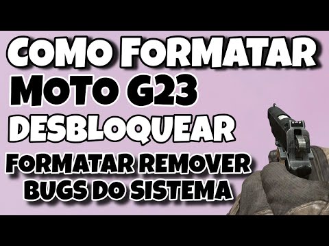 hard reset moto g23 desbloquear formatar remover bugs do sistema