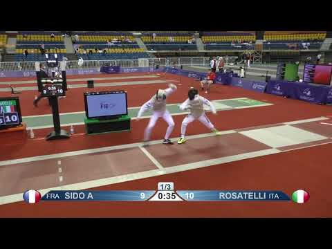 Doha 2021 SMF - L32 - Sido FRA v Rosatelli ITA