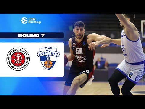 Hapoel Midtown Jerusalem vs Neptunas Klaipeda | Round 7 | EuroCup Basketball 2025-26
