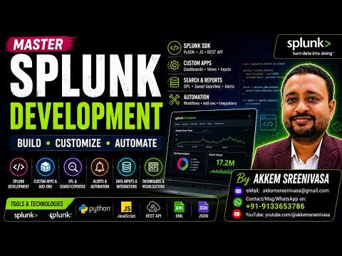 Master Splunk Development Splunk Query Formation Splunk Splunk Development