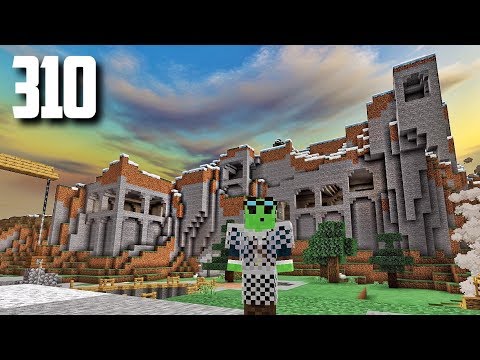 EPIC Minecraft Castle Carving in 310th Episode!