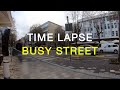 TIME LAPSE Busy Street Of Constanta Romania City Vibes Time Lapse