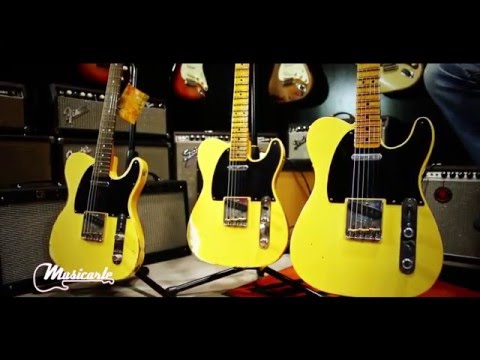 Musicarte Fender Custom Shop Telecaster Test Comparativo