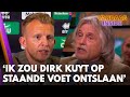 Johan ziet Kuyt tijdens perspresentatie: 'Als ik directeur was, zou ik hem op staande voet ontslaan'