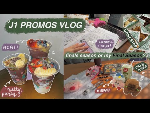 J1 PROMOS VLOG 📓 | econs exam, 10h study days, intense mugging, d-16 to promos