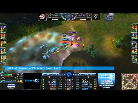 PGS 2014 Spring Season W6D2 - MSI EvoGT vs Diamond - Game 1