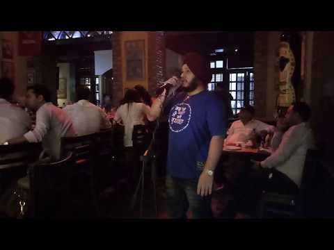 Sunny Singh At pebble street cafe n bar ,c.p, delhi