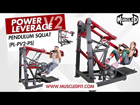 Muscle D Power Leverage V2 Pendulum Squat (PL-PV2-PS)