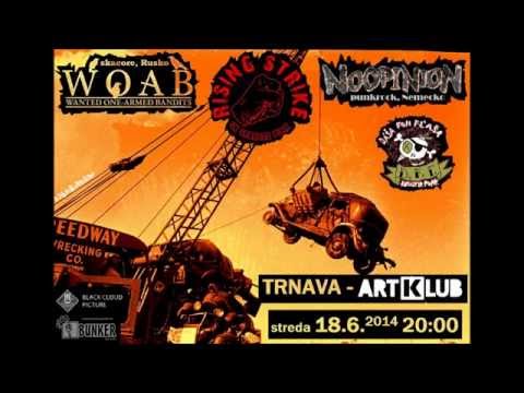 WOAB, NOOPINION, DASA FON FLASA, RISING STRIKE @ ART KLUB, Trnava, Slovakia