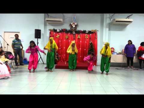 Hey Saloma Salom - Ryan, Rishe, Janice, Billania & Allington's Performance @ OLOL Church Singapore