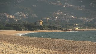 preview picture of video 'plage ajaccio en hiver ...'