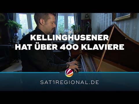 Sammler besitzt über 400 Klaviere  Co.