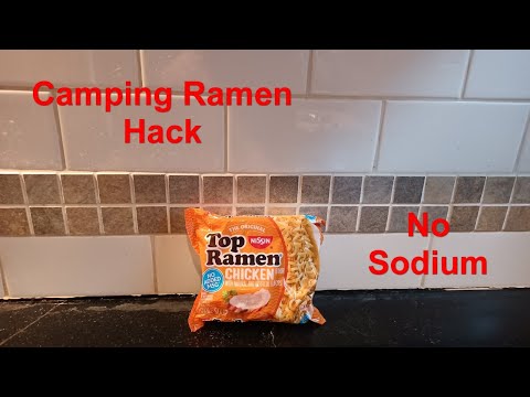 How to make Healthy Ramen Noodles. Hack, Low Salt, sodium - Updated Description Please read.