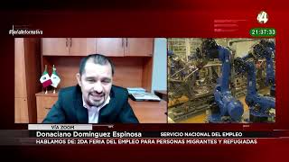 Download the video "Donaciano Domínguez nos habla sobre la segunda feria del empleo para personas migrantes y refugiadas"