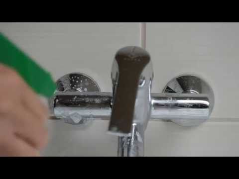 Vízkőmentesítés ablaktisztítóval