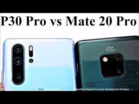 Huawei P30 Pro vs Huawei Mate 20 Pro - Which One is Better and You Should Buy