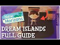 Animal Crossing New Horizons - Dream Islands Full Guide (Share Dream Codes)
