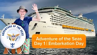 Adventure of the Seas | Day 1 - Embarkation Day