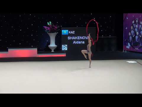 Aidana Shakenova  KAZ ribbon Miss Valentine 2019