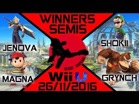 Bair Smash 8 Doubles Winners Semis- BS// Magna & Jenova Vs. BS// Grynch & BS// Shokii- Smash Wii U